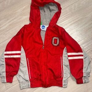 NCAA Red and Gray Jacket